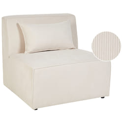 1-Seat Section LEMVIG Corduroy Light Beige