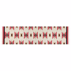 Cotton Kilim Area Rug 80 x 300 cm Multicolour GARNI