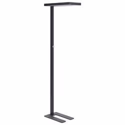 LED Floor Lamp TAURUS with Dimmer Metal Black