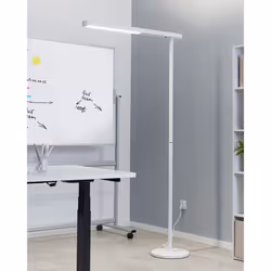 LED Floor Lamp PERSEUS Metal White