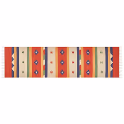 Cotton Kilim Runner Rug 80 x 300 cm Multicolour ALAPARS