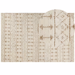 Hemp Area Rug 200 x 300 cm Beige SANAO