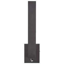 Outdoor LED Wall Light TUMMEL with Motion Sensor Black