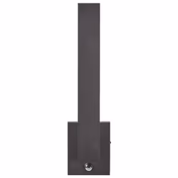 Outdoor LED Wall Light TUMMEL with Motion Sensor Black