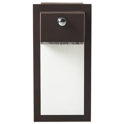 Outdoor LED Wall Light ELLIOT with Motion Sensor Black