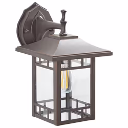 Outdoor Wall Light HERIOT Black