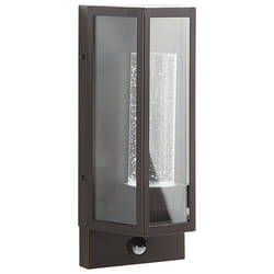 Outdoor LED Wall Light FRUID with Motion Sensor Brown