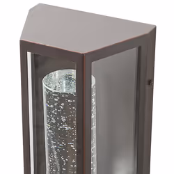 Outdoor LED Wall Light FRUID with Motion Sensor Brown