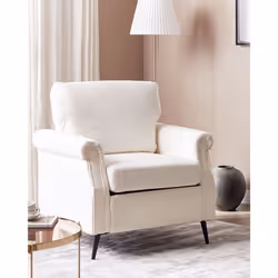 Armchair VIETAS Fabric White