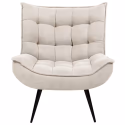 Armchair ALVESTA Fabric Light Beige - Additional view 5