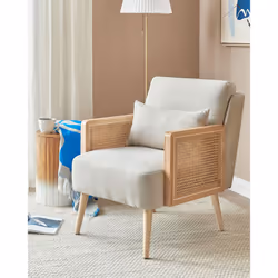 Armchair ORUM Fabric Light Beige