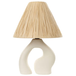 Table Lamp BARBAS Ceramic Natural