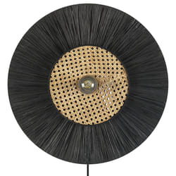 Paper Wall Lamp  50 cm Black YAAPI