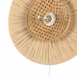 Paper Wall Lamp  40 cm Natural YAAPI