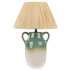 Table Lamp LIMONES Ceramic Green