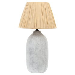 Table Lamp MATILDE Ceramic Grey