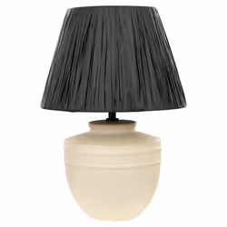 Table Lamp TIGRE Ceramic Beige