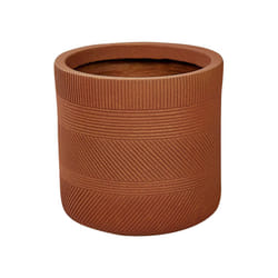 Plant Pot 31 cm Golden Brown VOULA