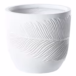 Plant Pot FTERO Ceramic 35 cm Off-White