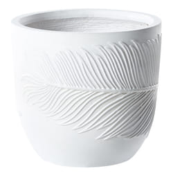 Plant Pot FTERO Ceramic 35 cm Off-White