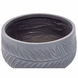 Flower Pot Fibre Clay 35 x 35 x 19 cm Grey FTERO