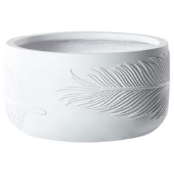 Plant Pot FTERO Ceramic 43 cm Off-White