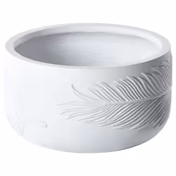 Plant Pot FTERO Ceramic 43 cm Off-White