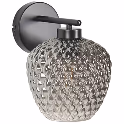 Wall Lamp SHERRY Metal Grey