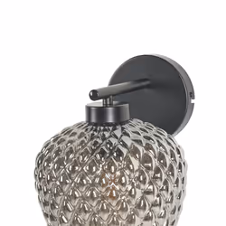 Wall Lamp SHERRY Metal Grey