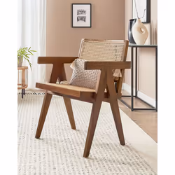 Dining Chair WESTBROOK Mahogany Dark Brown