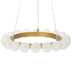 18 Lights Metal Chandelier Gold GEORGES