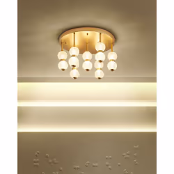 Ceiling Lamp YOWAKA Metal Gold - Additional view 4
