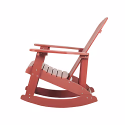 Garden Rocking Chair Red ADIRONDACK - Additional view 4