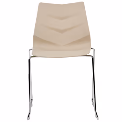 Set of 4 Dining Chairs HARTLEY Beige