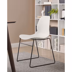 Set of 4 Conference Chairs PANORA White - Additional view 4