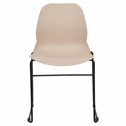 Set of 4 Conference Chairs PANORA Beige