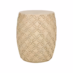 Accent Side Table Light Beige ZOGNO