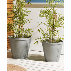 Plant Pot VARI Stone 45 cm Grey