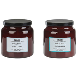 Set of 2 Scented Candles ABSOLUTE ALCHEMY Soy Wax Fresh Notes