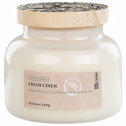 Scented Candle DELIGHT BLISS Soy Wax Fresh Notes