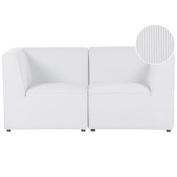 Modular Sofa LEMVIG Corduroy Off-White 2 Seater