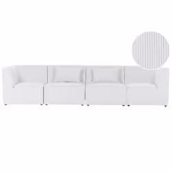Modular Sofa LEMVIG Corduroy Off-White 4 Seater