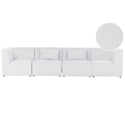 Modular Sofa LEMVIG Corduroy Off-White 4 Seater