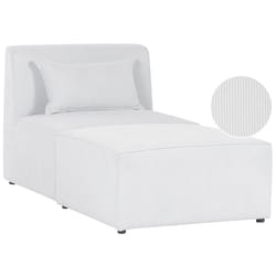 Chaise Longue LEMVIG Corduroy Off-White