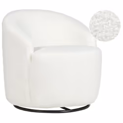 Boucle Armchair Cream DAVIK