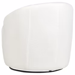 Boucle Armchair Cream DAVIK - Additional view 4