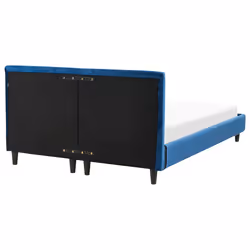 Bed Velvet FITOU 140 x 200 cm (EU Double) Dark Blue - Additional view 5