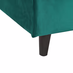 EU Double Size Bed Frame Cover Dark Green FITOU