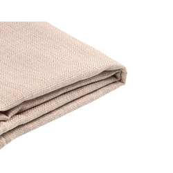 EU Double Size Bed Frame Cover Beige FITOU