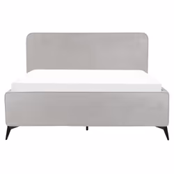 Bed Fabric VALOGNES 160 x 200 cm (EU King Size) Light Grey